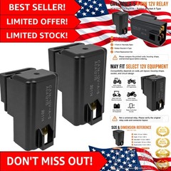 Reliable CA1a-12V-A-5 Replacement Relay 2-Pack: 12V 30A for Various Applications