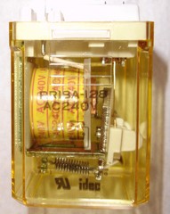 New Idec Relay SPDT RR1BA-128 240vac coil 10 amp at 120-240 VAC Ships Today