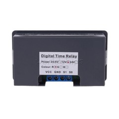 DC5/12/24V AC110-220V Delay Time Relay Module Timing Delay Cycle Switch Timer