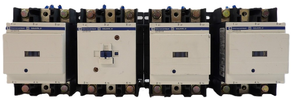 Telemecanique LC1D115 Contactor LC1 Square D Lot of 4 Working