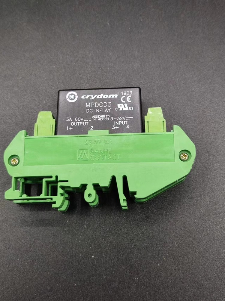 MPDCD3 3A 6V Solid State Relay With 23-59-2A Relay Socket x 1PC NEW