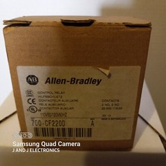 ALLEN-BRADLEY 700-CF220D CONTROL RELAY 2 N.O 2 N.C COIL 120VAC