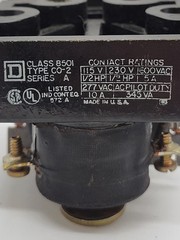 2PC Square D 8501 CO-2 AC Control Relay 10A 277V Series A 110/120V Coil