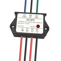 12V 10A Relay Module with LED Indicator for Motor Control, Winches, Lifts & More