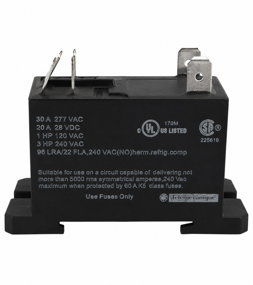Schneider Electric RPF2AP7 Power Relay 230VAC 30A 2NO DIN Panel Mount OEM