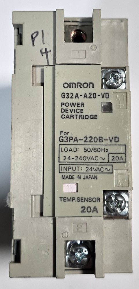 OMRON G32A-A20-VD Power Device Cartridge 20A SSR G3PA