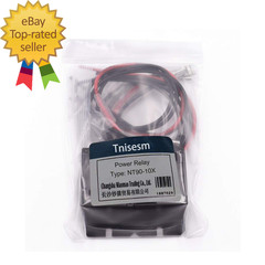 2PCS Power Relay DC12V Coil, 30A SPDT(1NO 1NC) with Flange Mounting and 10 Quick