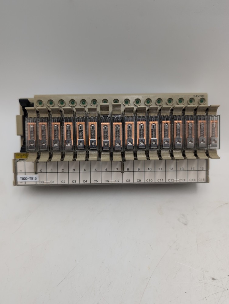 OMRON G7TC-OC16 RELAY BLOCK W/RELAYS USED FREE SHIPPING!!!!!!!!!!!!!!!!!!