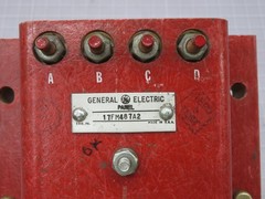 GE 17FM487A2 RELAY PANEL ASSEMBLY T222909