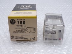ALLEN BRADLEY 700-HA33A24-4 SER.A RELAY 24V NSMP