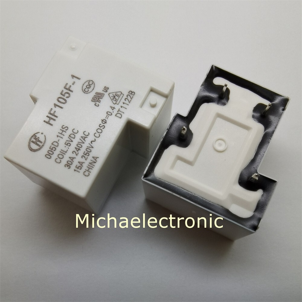 3pieces JQX-105F-1-005D-1HS HF105F-1-005D-1HS Genuine NEW HONGFA relay