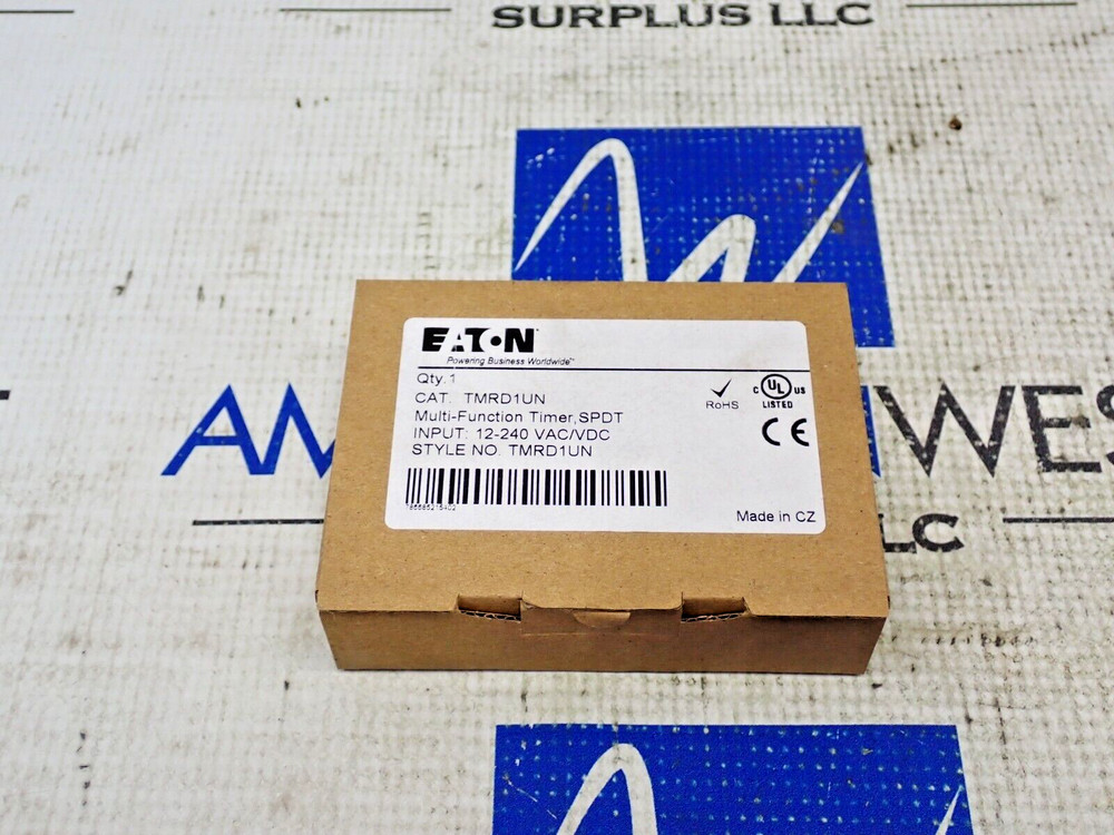 Eaton TMRD1UN Multi-Function Timer,SPDT Input 12-240 VAC/VDC