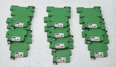 10 Qty Of Phoenix Contact PLC-BSC-24DC/21 Relay ORD. NO. 2966016 With 2961105