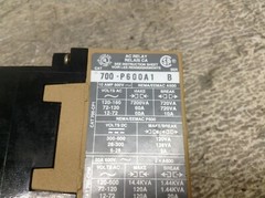 Allen Bradley 700-P600A1 110/115-120 VAC Coil Relay 700P600A1 Type P Ser B (TSC)