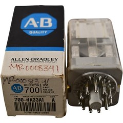 NEW Allen Bradley 700-HA33A1 Ser. A GP Tube Base Relay,10 Amp standard Contact,1
