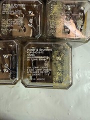 (Lot of 8) Tyco Electronics KUP-14D15-12 10A 12V Industrial Power Relay