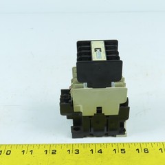 Mitsubishi SR-N4 Power Contactor Relay 120V Coil W/ UN-AX4 Aux Block