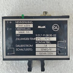 MAK 9.01.7-91.08.00-02 Plug In Relay