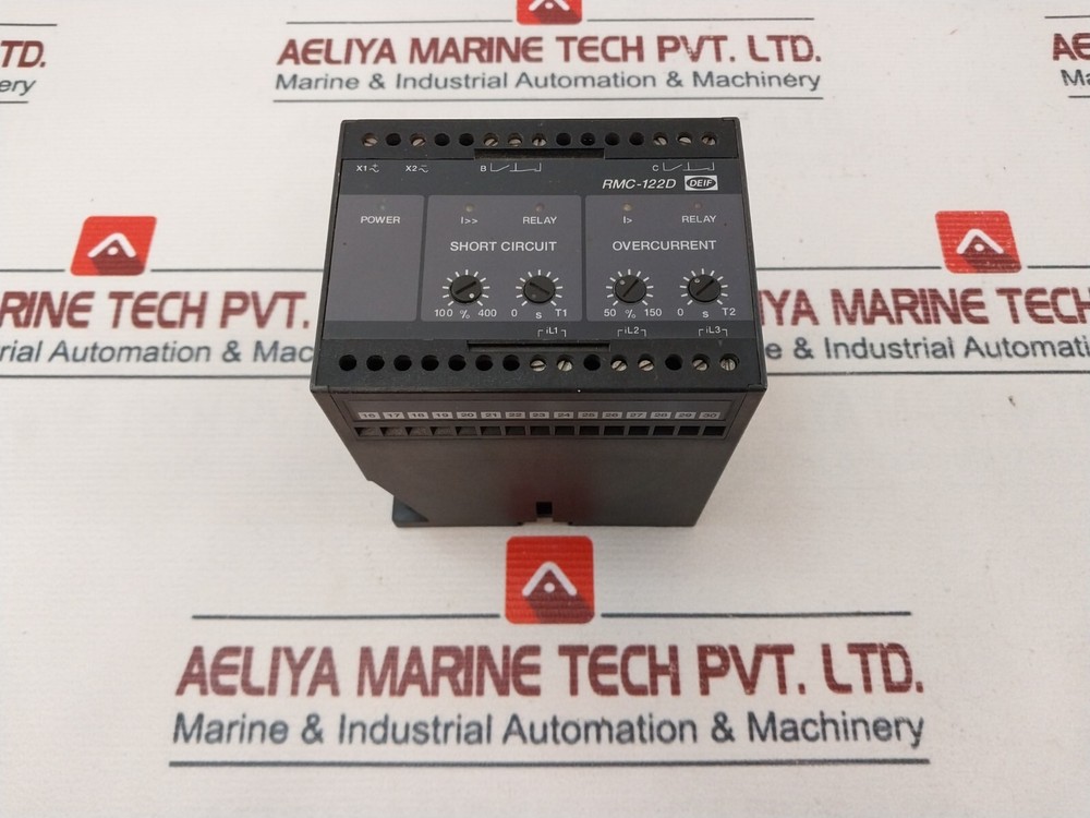 DEIF RMC-122D Short Circuit Overcurrent Relay 220VAC