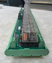 💥ASCO 24 CHANNEL RELAY MODULE 5600597 W/ 24 OMRON 24 VDC RELAYS G2R-1-S