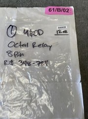 RS 348-784 8Pin 24VDC 475 Ohm 8 pin Octal Relay