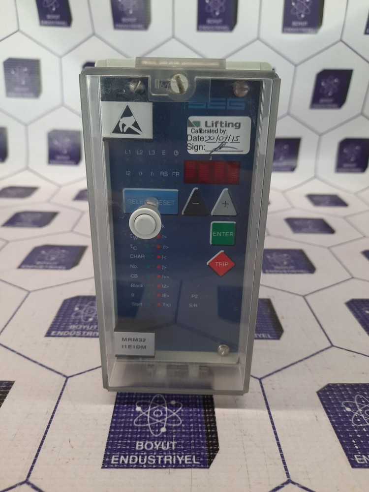 Woodward Seg Motor MRM3-2IE / MRM32I1E1DM REV.F Protection Relay
