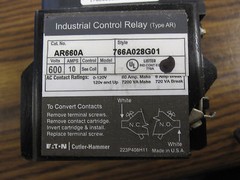 Eaton Cutler Hammer AR660A Industrial Control Relay New