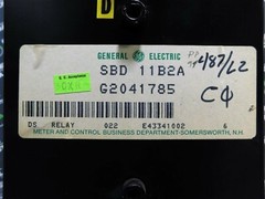 USED General Electric 12SBD11B2A Static Bus Differential Relay Rev. A