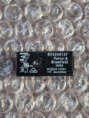 POTTER &BRUMFIELD RT424012F 12VDC RELAY 5/PK (R6S9.4B5)