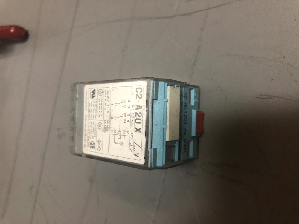 Turck Releco C2-A20 X 120 VAC Coil Relay C2A20X C2-A20X