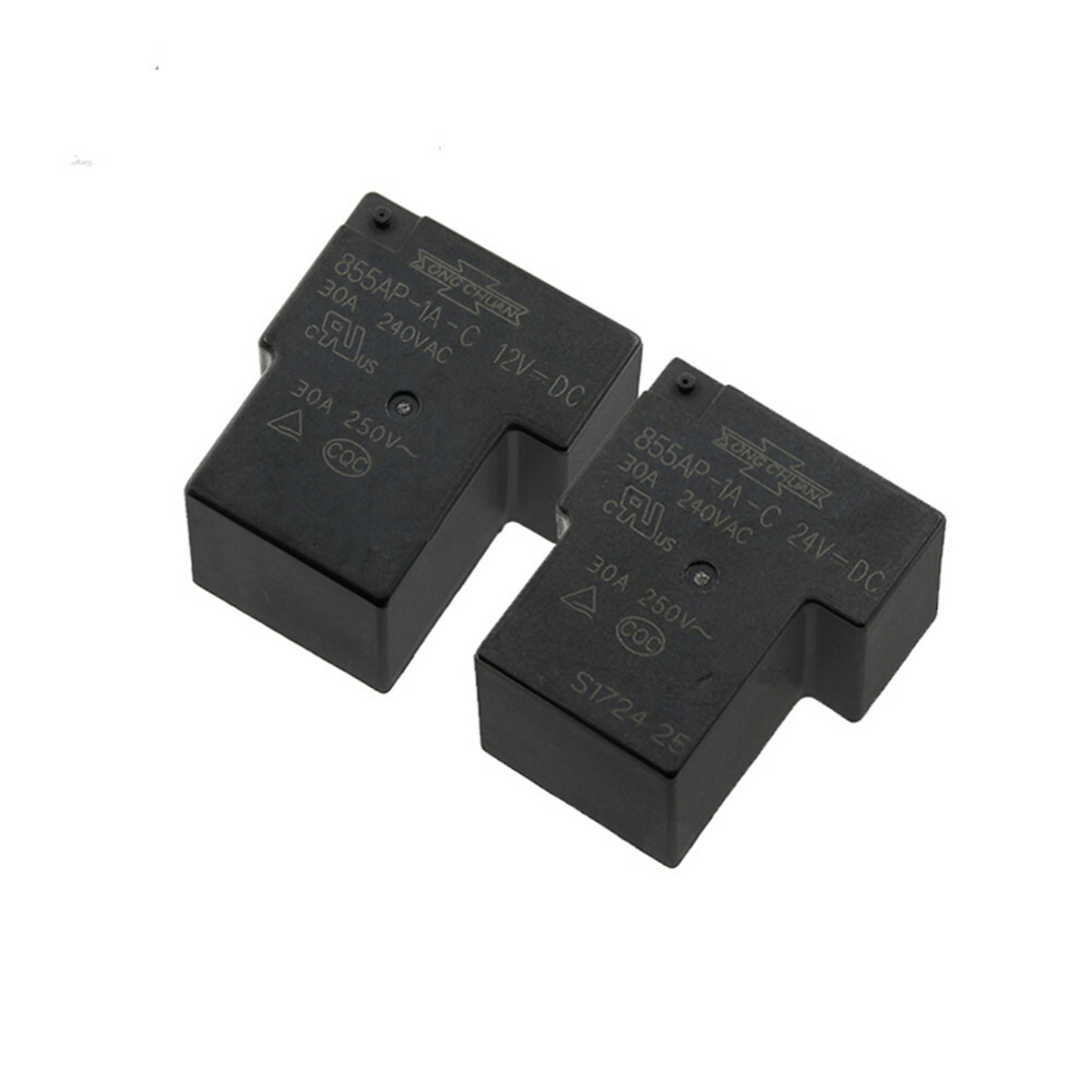2pcs 855AP-1A-C-12VDC 24VDC 12V/24V 30A T90 Relay instead G8P-1A4P 12V 24V
