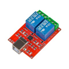 5V USB Relay 2 Channel Programmable Computer Control For Smart Home