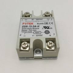 1PC NEW Fotek Soild State Relay SSR-75DA-H SSR75DAH #LL