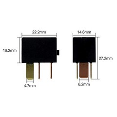2 Pack G8HL-H71 AC and Starter Relay 39794-SDA-A05 Compatible for Crosstour C…