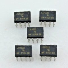 New Qty 5 Vishay LH1522 Relay SSR 50mA 1.45V DC-IN 0.2A 200V AC/DC-OUT 8-Pin