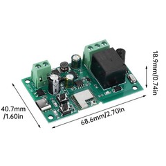 eWelink Smart Relay Switch Module 1 Channel AC/DC 7-32V Type-C APP Smart Control
