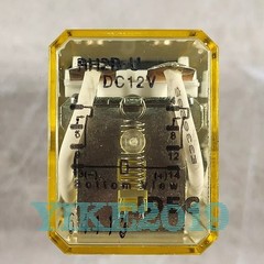 Qty:10 NEW REPLACE FOR IDEC RH2B-U DC12V 8-pin Intermediate relay without base