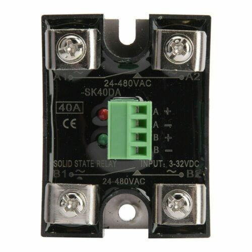 1Pcs For BERM single phase solid state relay dual channel control BERM-SK40DA