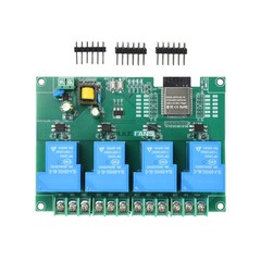 onboard ESP32 / ESP8266 30A 4-CH WIFI Bluetooth Development Board Relay Module