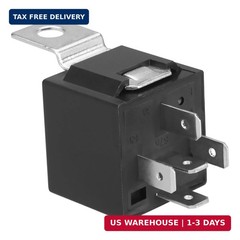 2 Pack JD1914 Car Relay, 12V 40A, 5 Pins SPDT, Automotive Switches and Starte…
