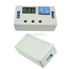 12V Digital LED Display Delay Timer Control Switch Relay Module Automation Case