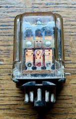 Potter & Brumfield KCP14 10,000 Ohm Plate Circuit Relay – 11-Pin 3PDT 2A