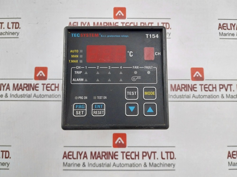 TECSYSTEM T154 Protection Relay 50/60HZ 24-240 VDC/VAC