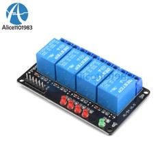 4 Channel 3V 3.3V Relay Module for Arduino Raspberry PIC AVR DSP ARM MSP430 DIY