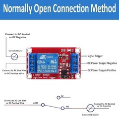 4pcs DC 5V Relay Module 1 Channel Switch Board Optocoupler Isol Color: 5V-4pcs