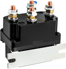 Solenoid Relay, 12V 250A Winch Relay Solenoid Replacement Contactor for 3000-500