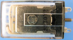 (1) OMRON RELAY MY2-UA-007040, 109P434, DPDT 24VDC