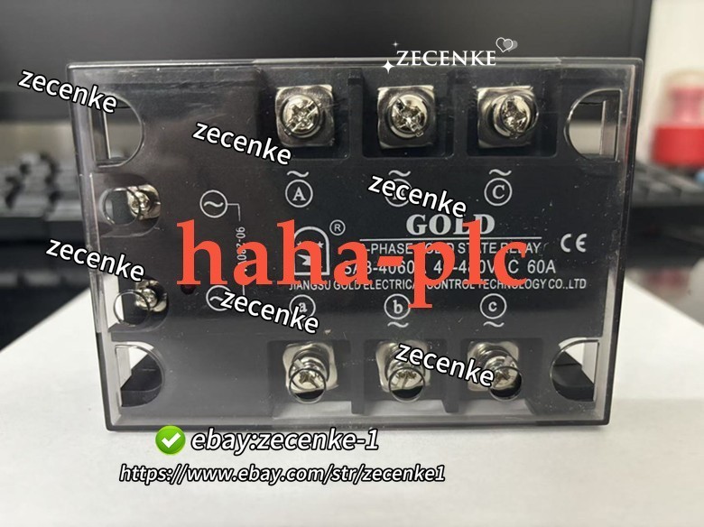 1pcs GOLD three-phase solid-state relay SA3-4060A controlled 60A DHL OR FEDEX
