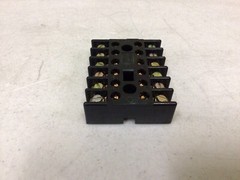 NEW, CUTLER HAMMER/DUNCO 27390J RELAY SOCKET 12 PIN, FREE SHIPPING