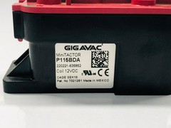 GIGAVAC MINITACTOR P115BDA CONTACTOR RELAY COIL 12VDC FREE FAST SHIPPING